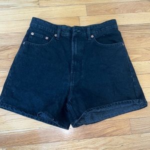 Black Zara Short